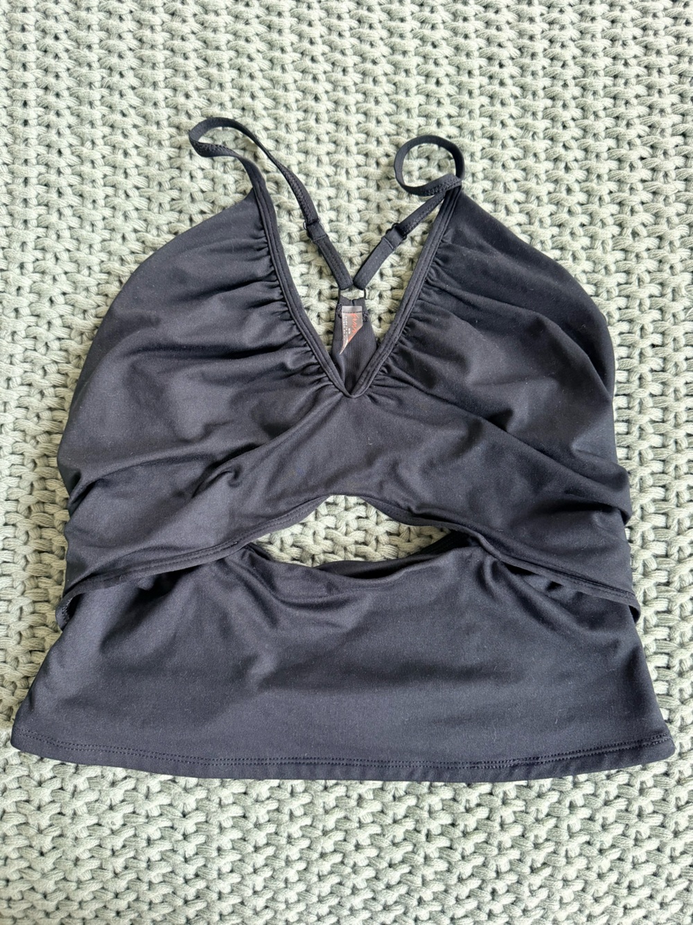 Free People Black Athletic Tank